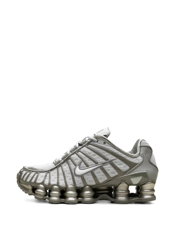 Shox TL 'Light Silver/White/Light Army' sneakers