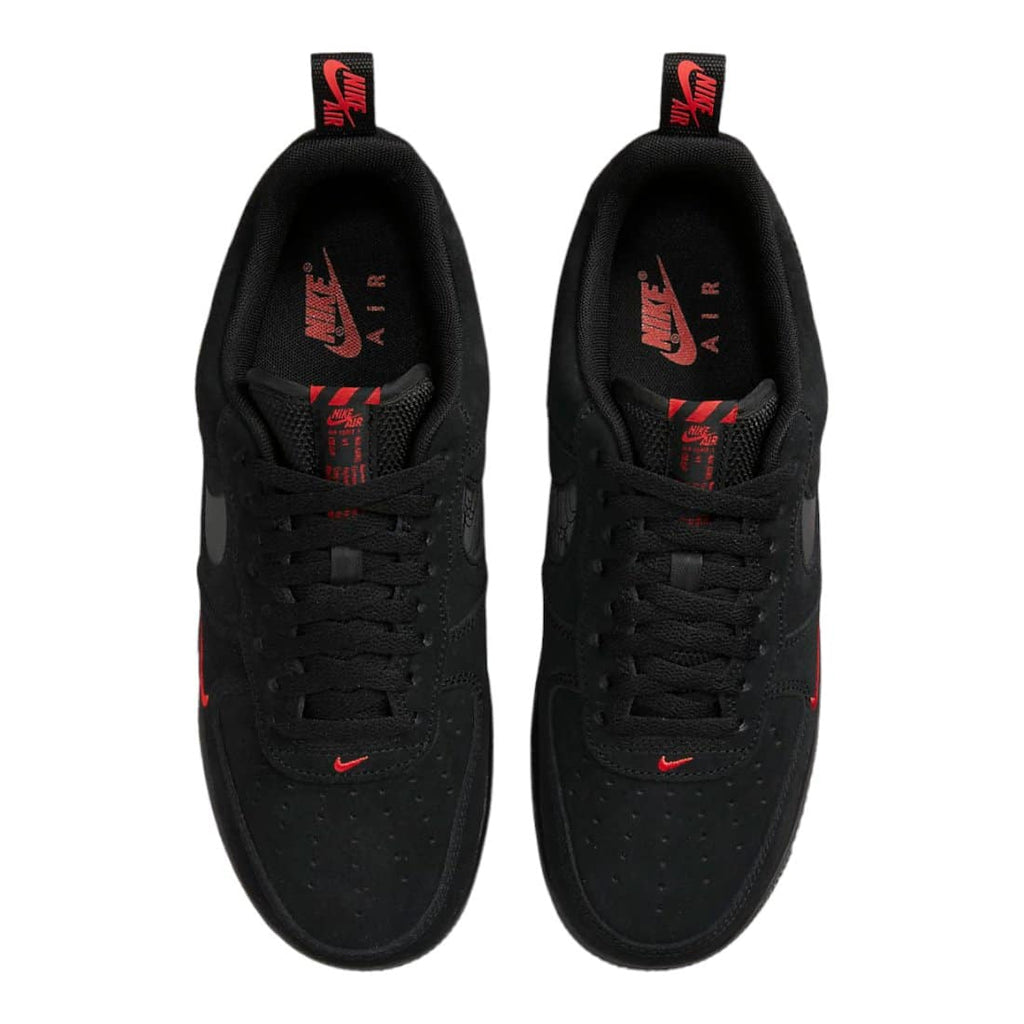 Nike Air Force 1 Low 'Multi Swoosh Black/Crimson'
