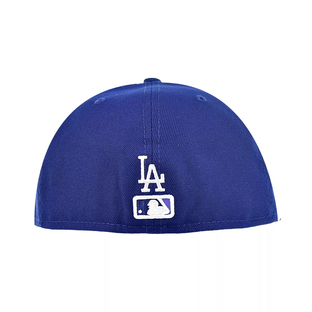 New Era Los Angeles Dodgers Side Patch Bloom 59Fifty Men's Fitted Blue-Purple