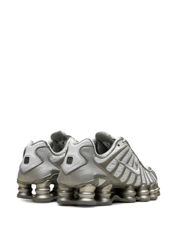 Shox TL 'Light Silver/White/Light Army' sneakers