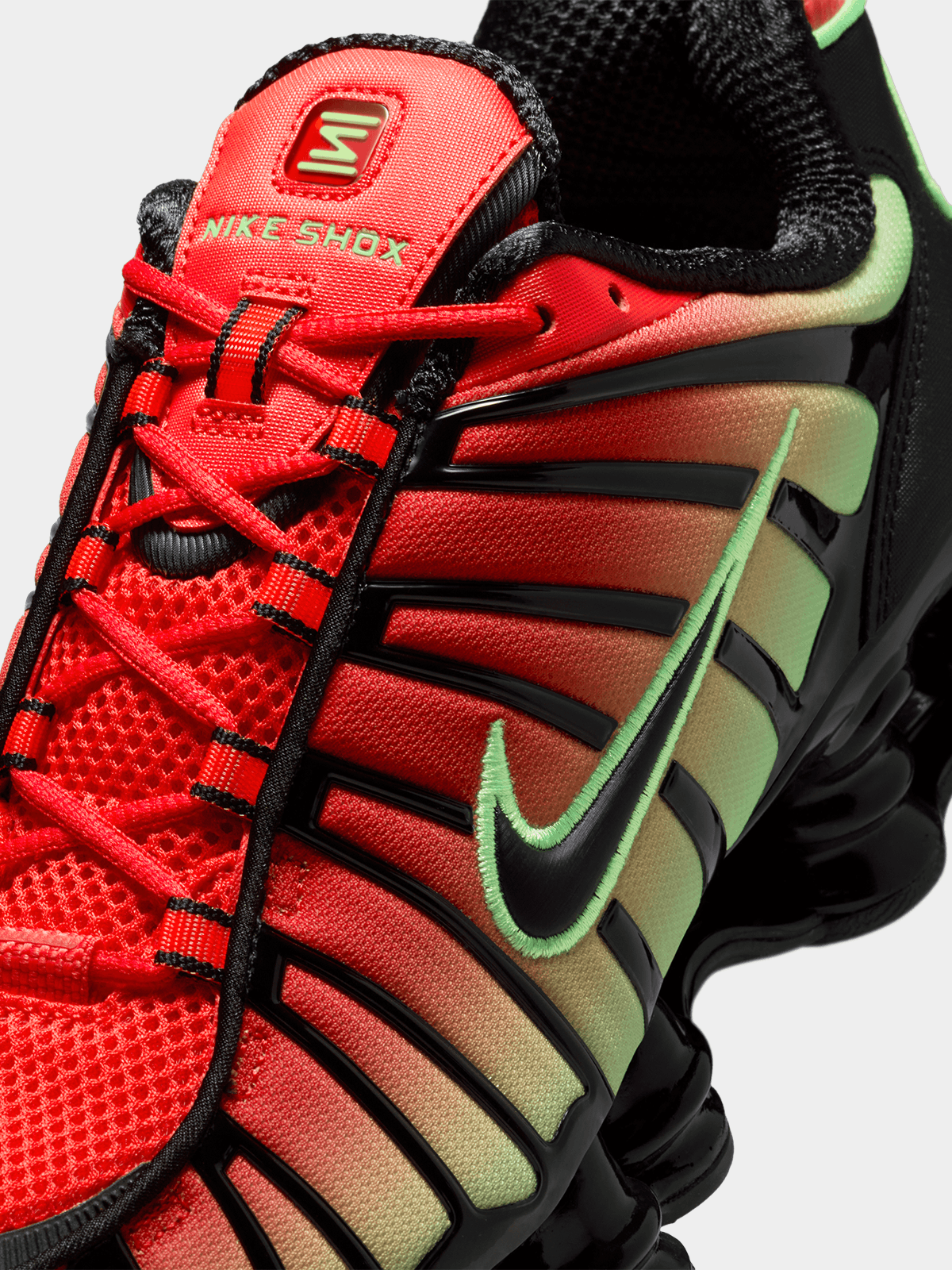 Nike Men's Shox TL Light Crimson/Green