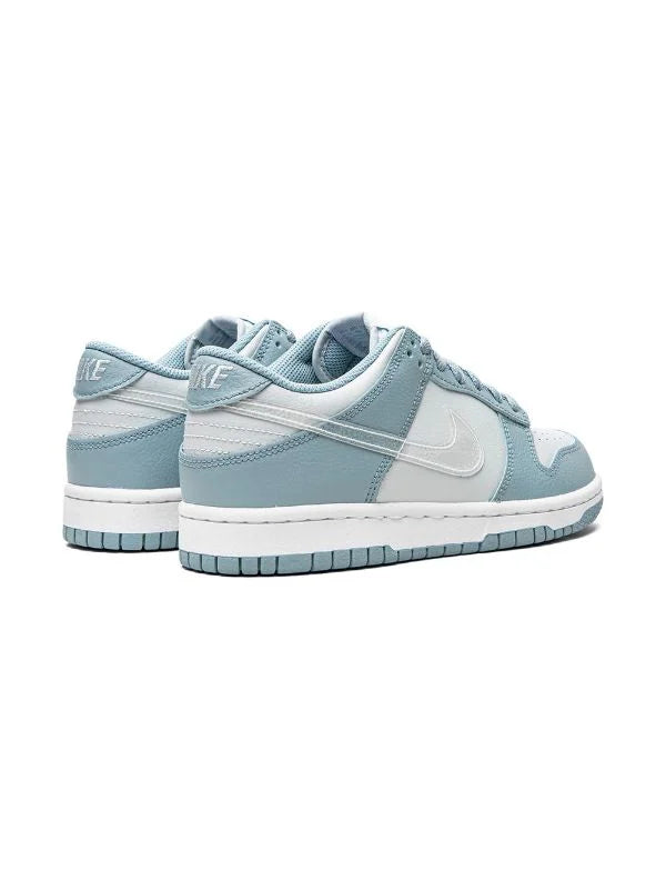 Nike Dunk Low 'Clear Swoosh/Blue' sneakers