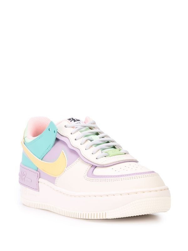 AF1 Shadow 'Pale Ivory/Pastel Multicolor' sneakers