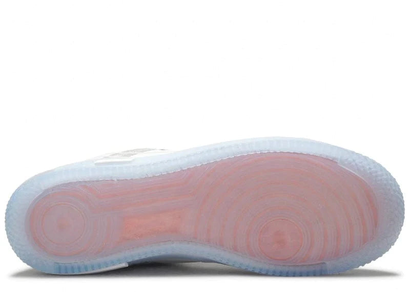 Jordan Air Force 1 React 'White Ice' sneakers