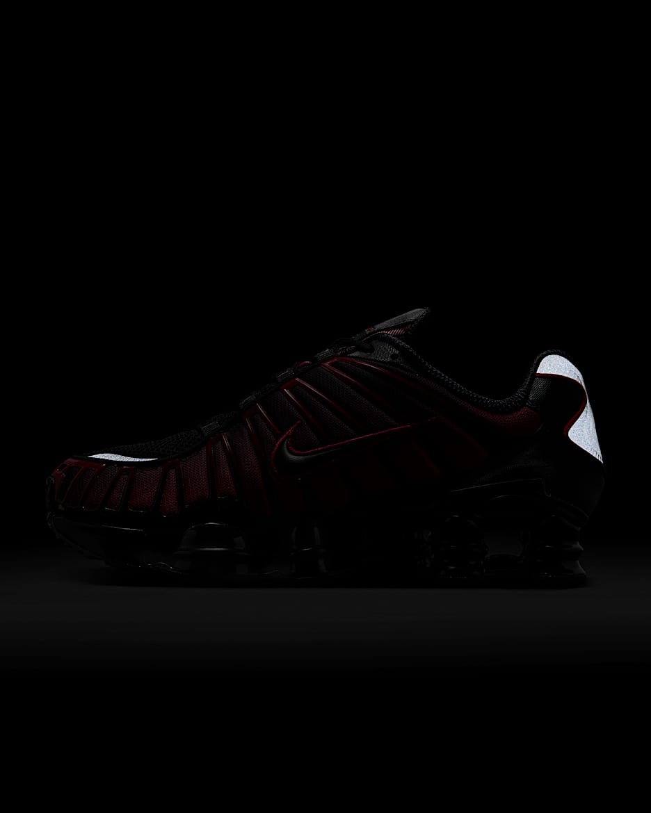 Nike shox Tl thermoreactive red & black colour change