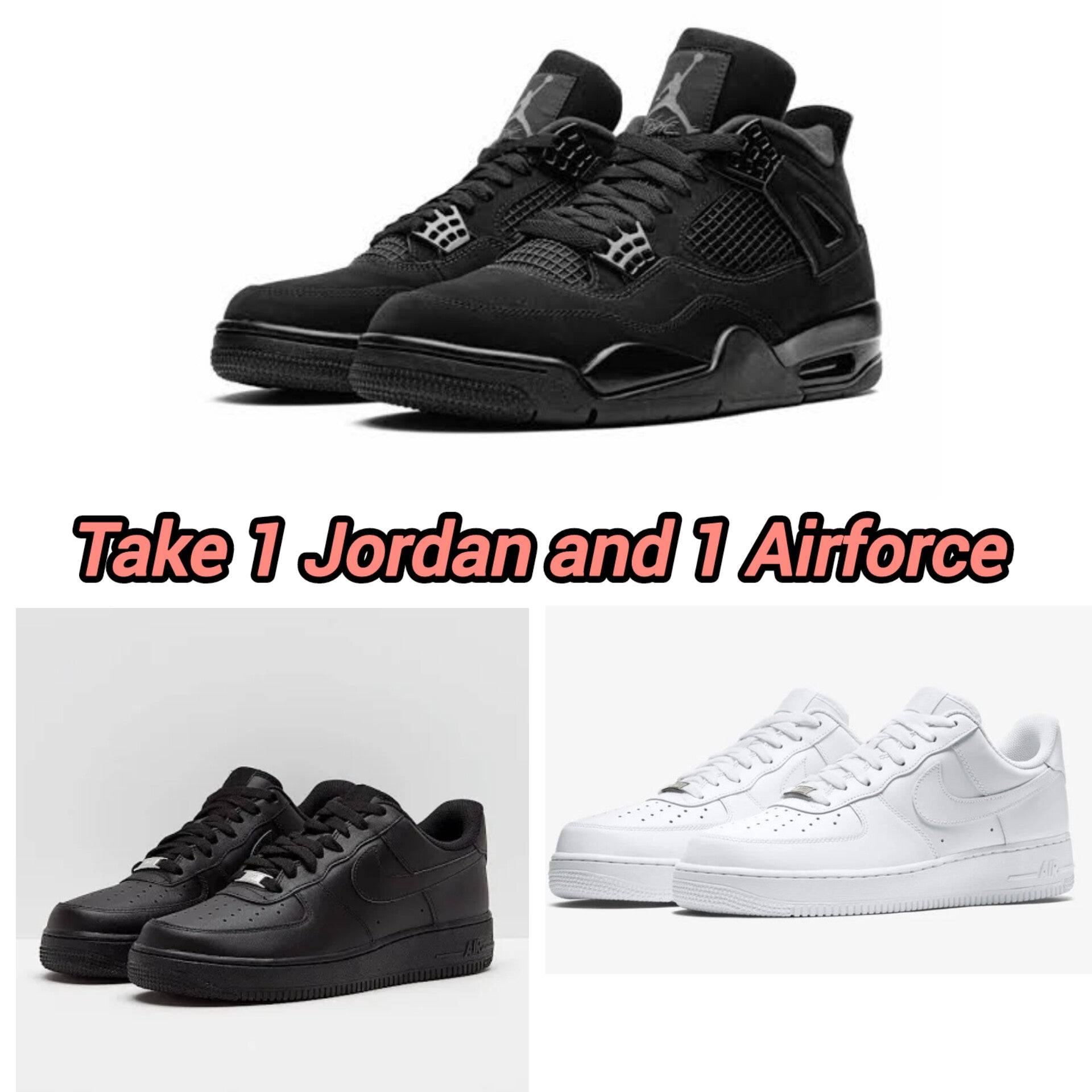 Jordan Black +Airforce