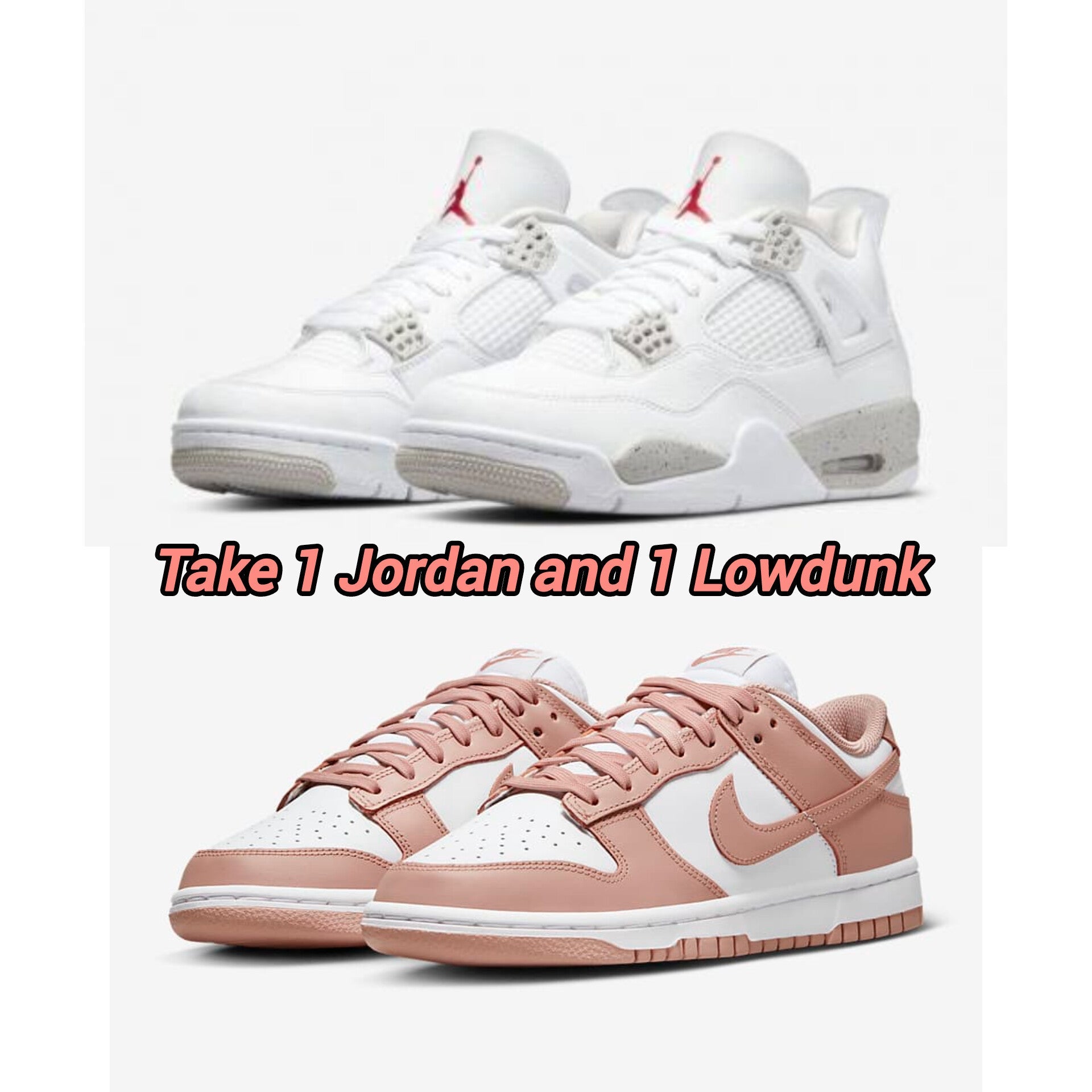 Jordan + Lowdunk Salmon