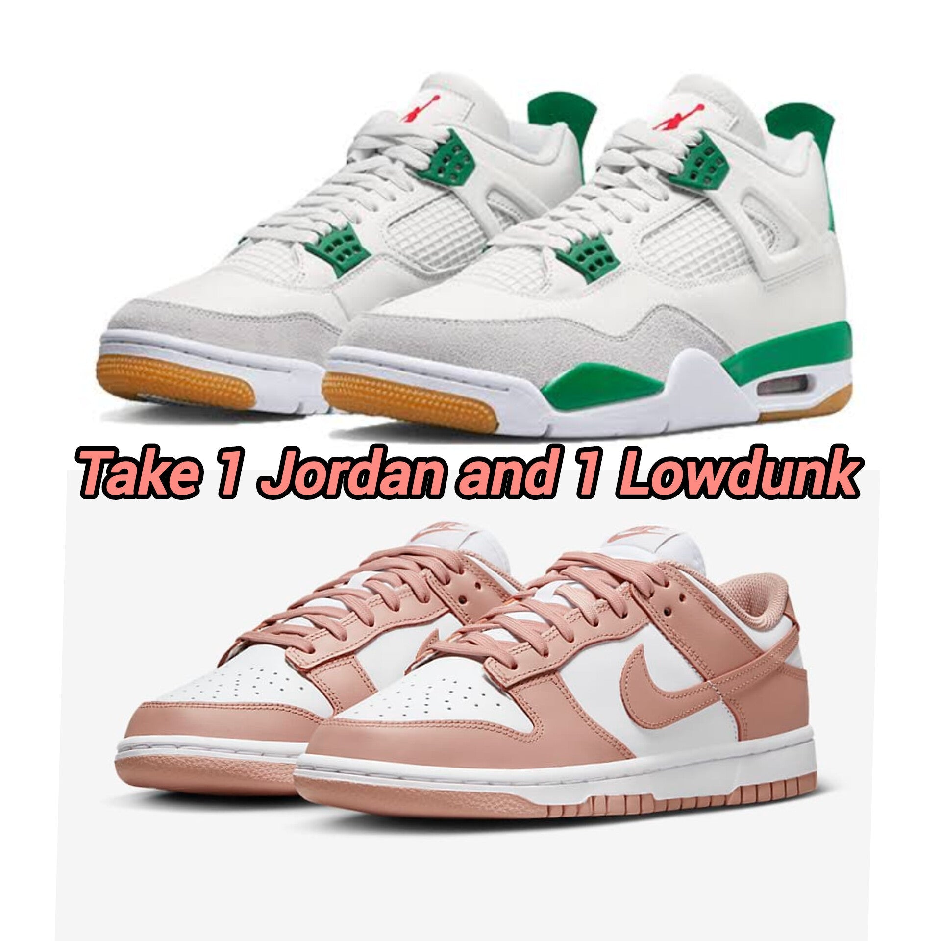Jordan + Lowdunk Salmon