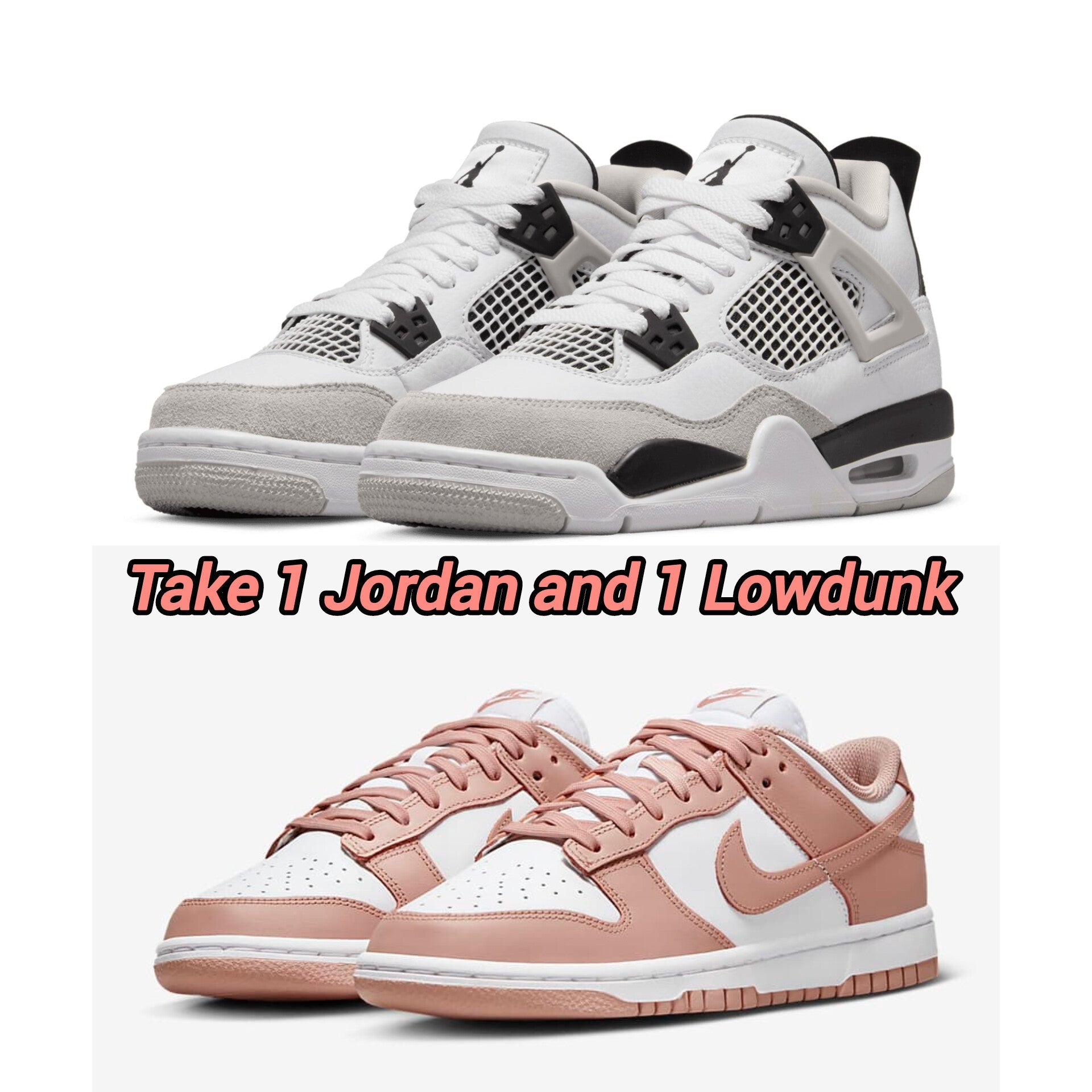 Jordan + Lowdunk Salmon