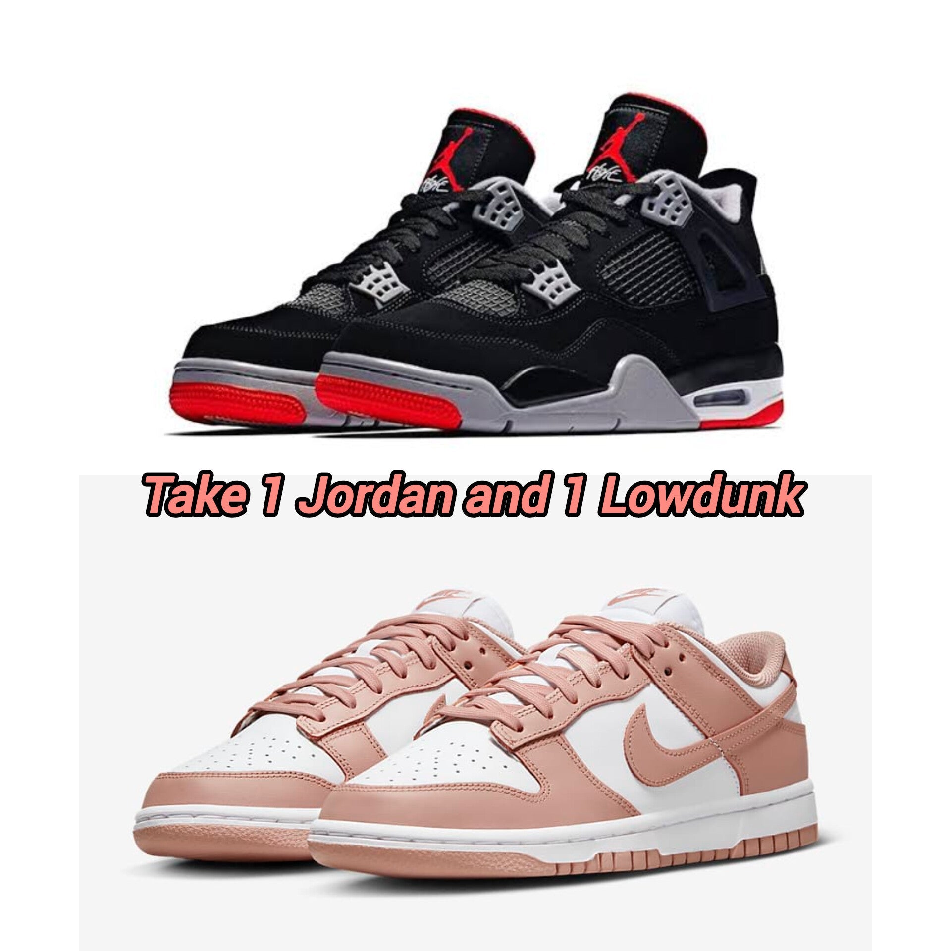 Jordan + Lowdunk Salmon