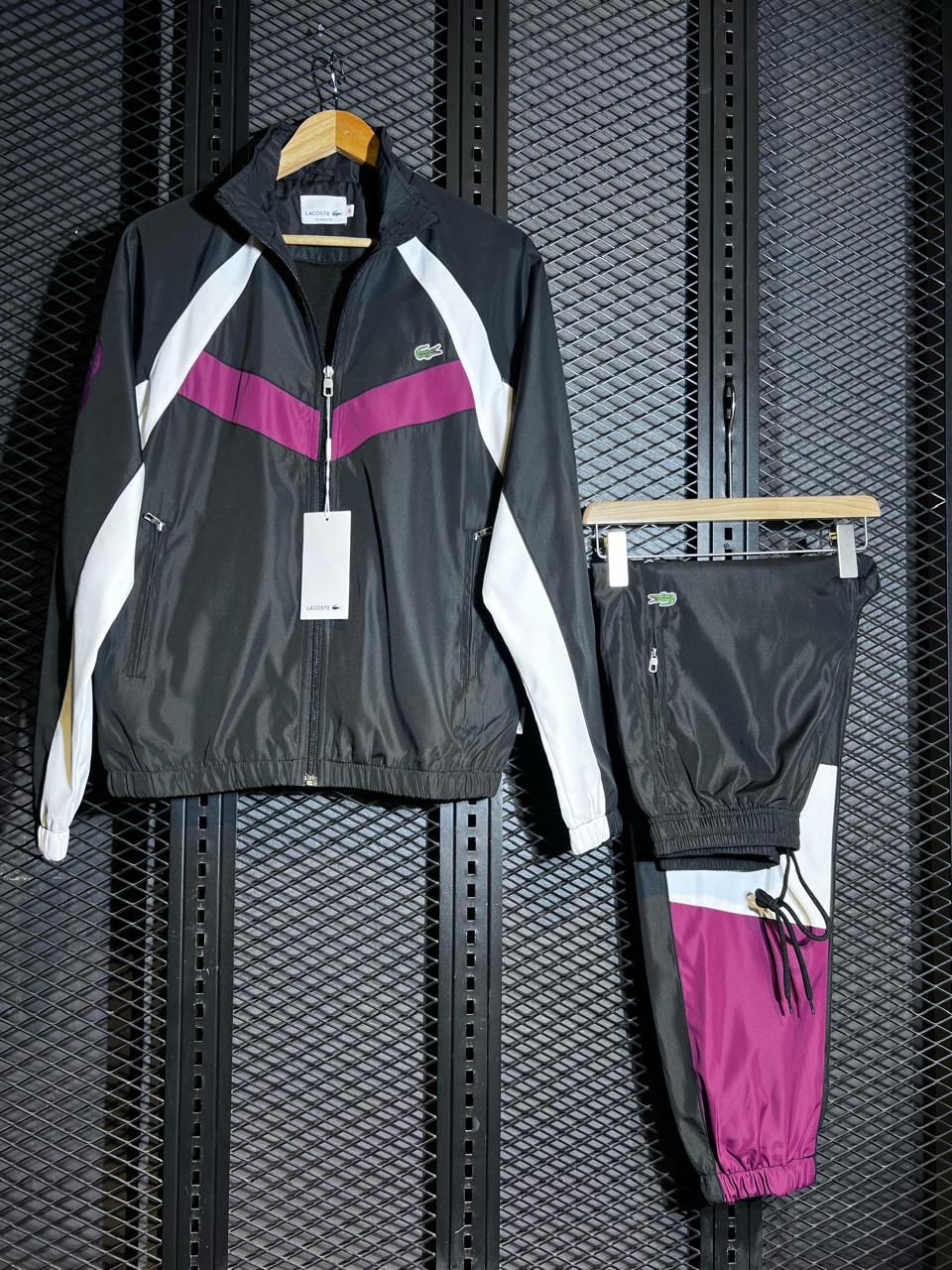 Lacoste Tracksuit 'Black'