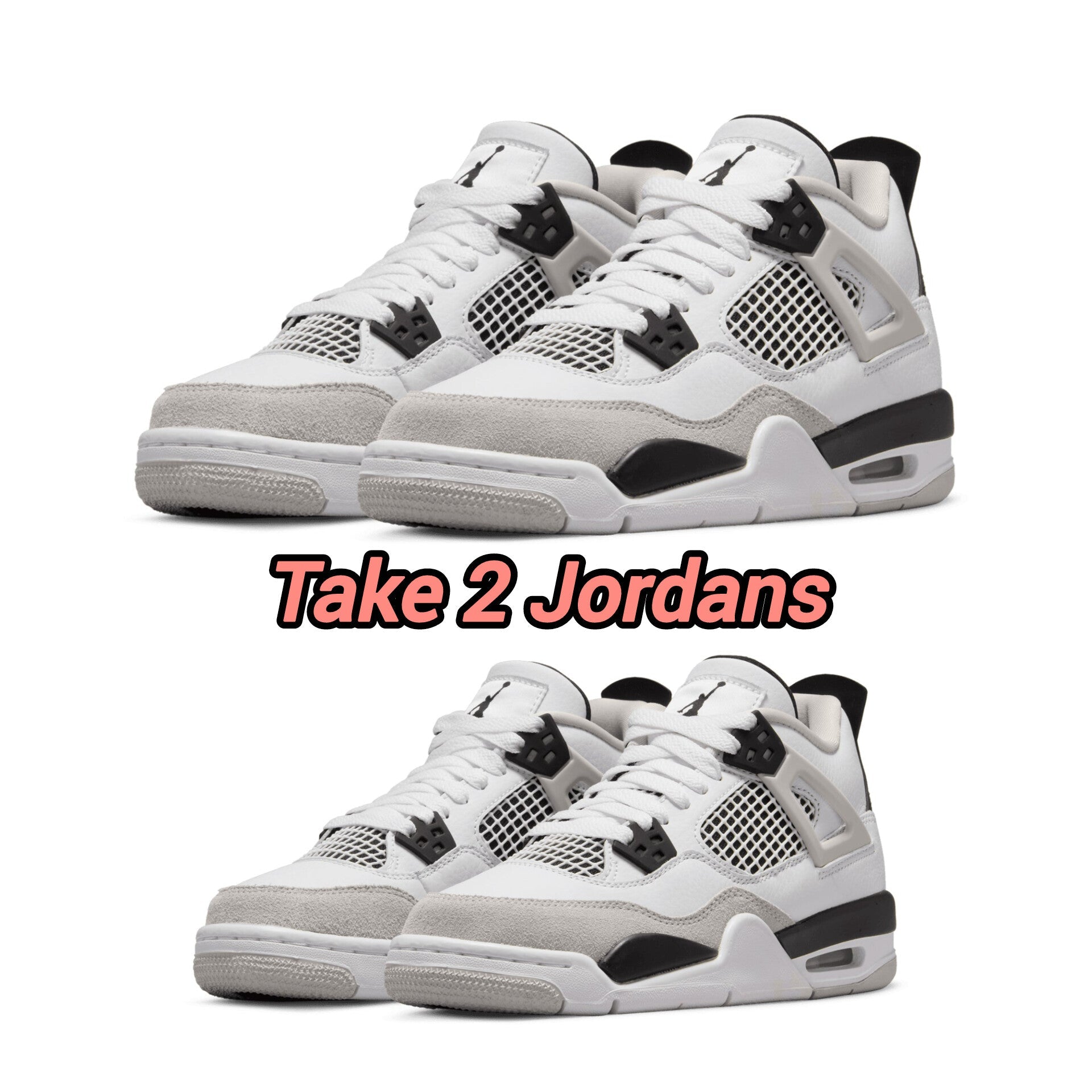 Jordan Black White + Jordan Black White