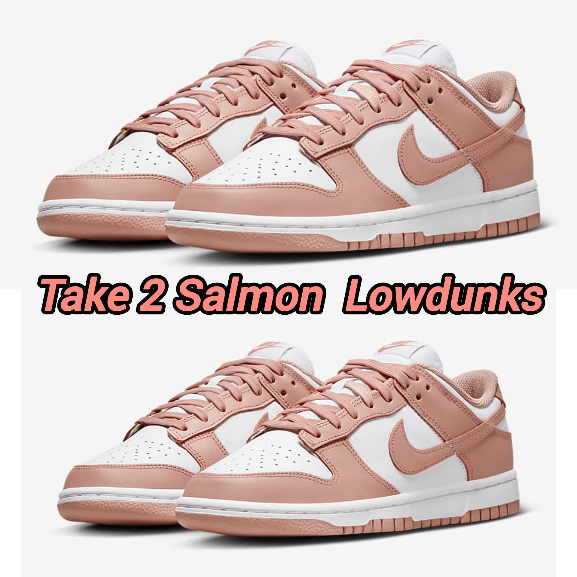 Lowdunk Salmon + Lowdunk Salmon
