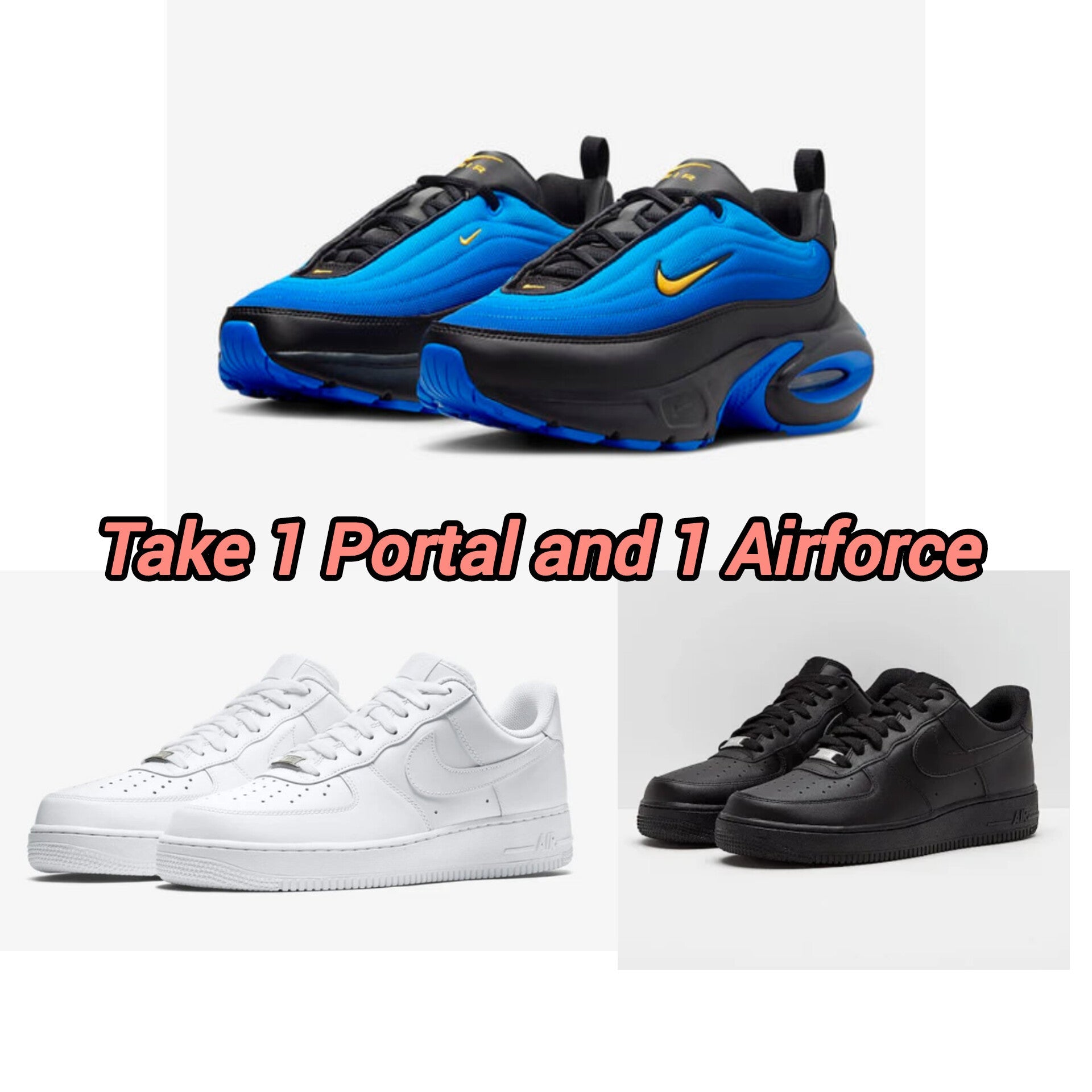 Nike Portal Blue +Airforce