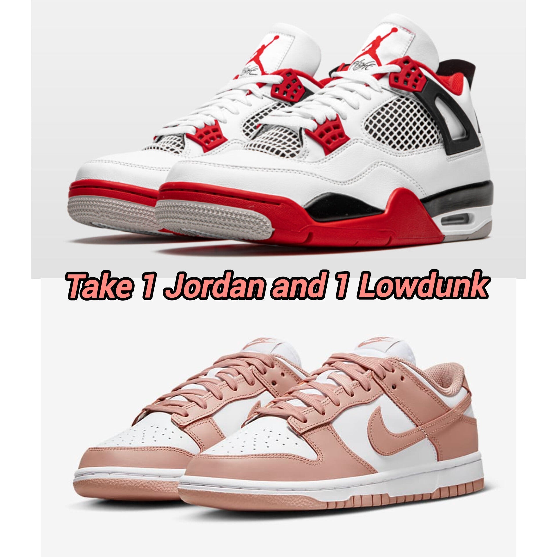 Jordan + Lowdunk Salmon