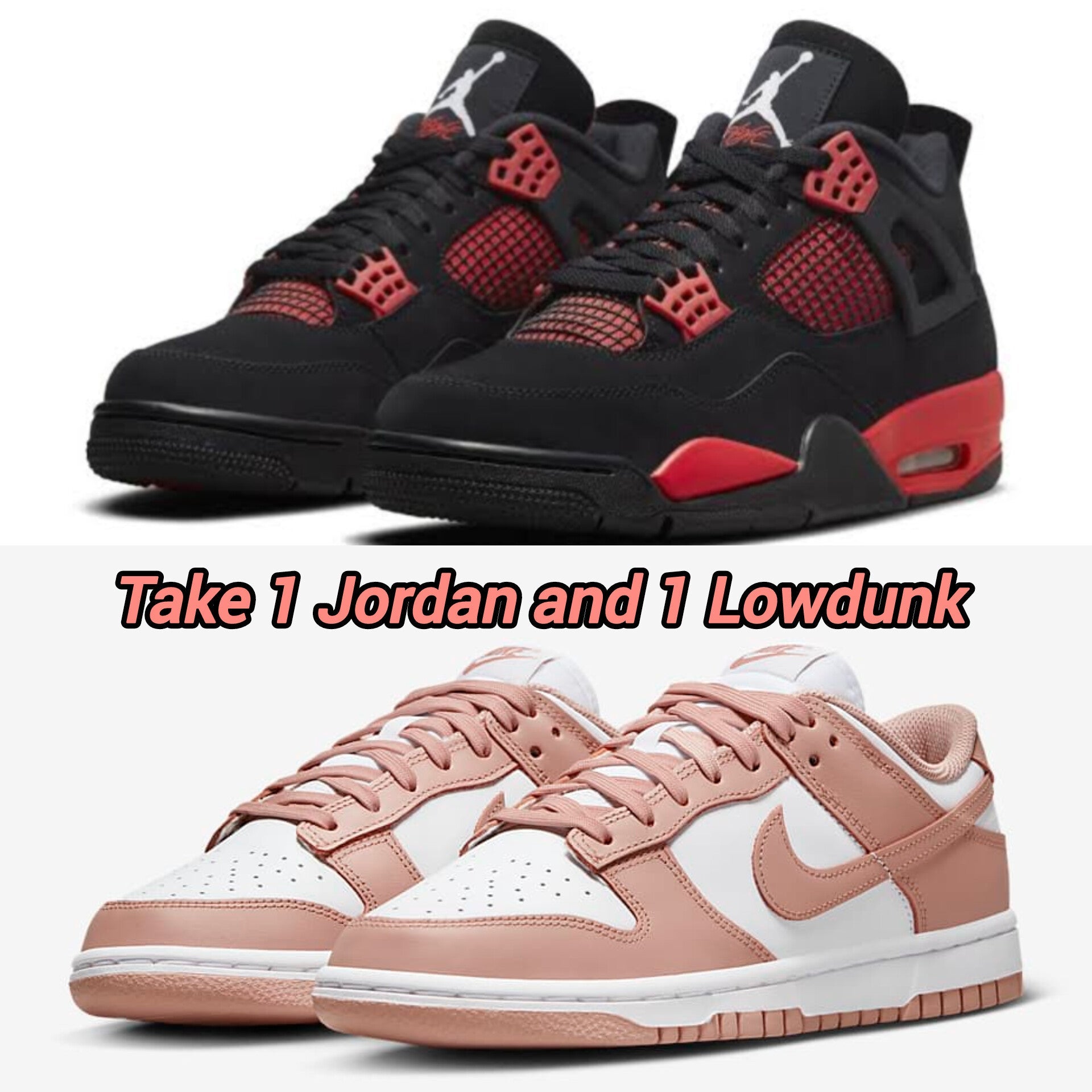Jordan + Lowdunk Salmon