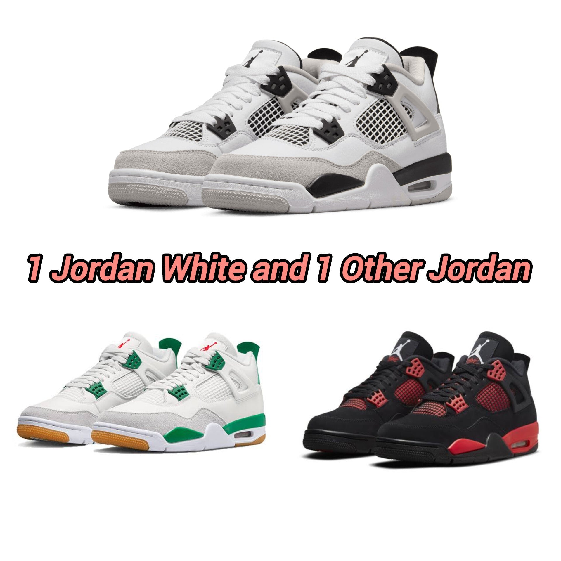 Jordan White + Jordan Green/Red